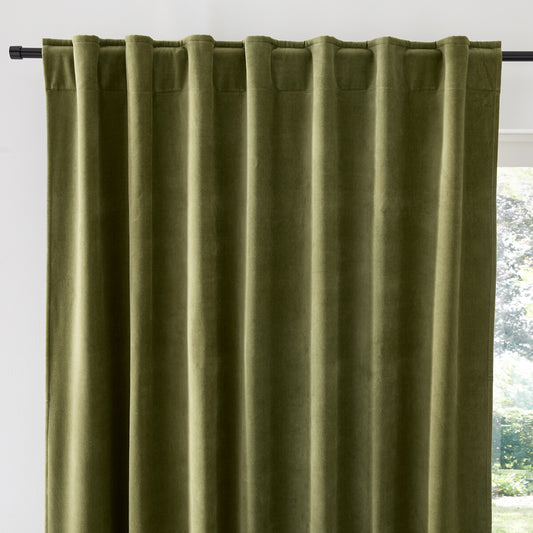 Blueqwp Interieurs Velvet Thermal Curtain